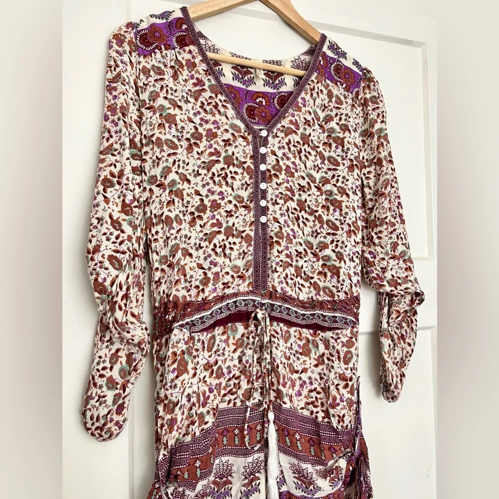 Spell Gypsy Love Playsuit Romper ~ Berry | 8 - Picture 2 of 16